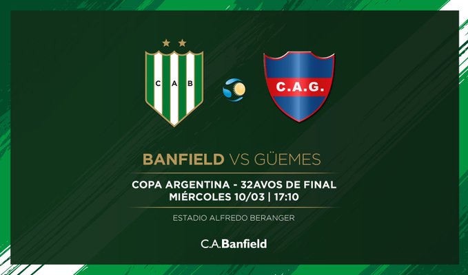 placa banfield guemes por copa argentina