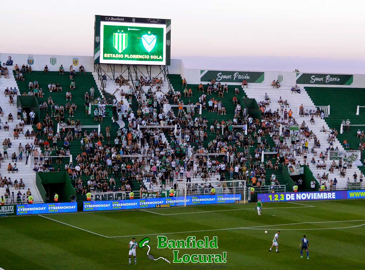 galeria de imagenes del triunfo de banfield sobre velez