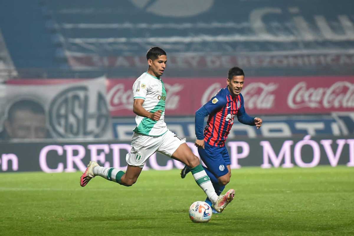 lautario rios banfield vs san lorenzo