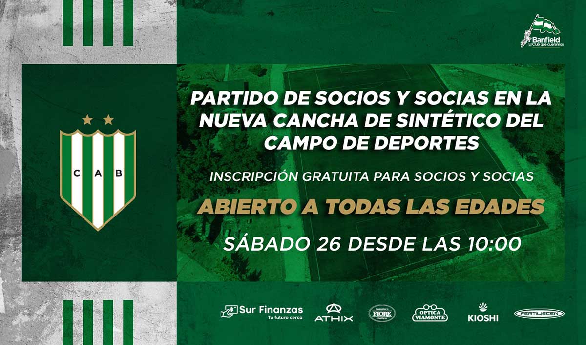 banfield partido cancha sintetica 2022