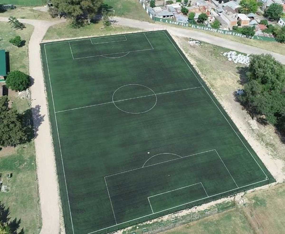 cancha de cesped sintetico banfield