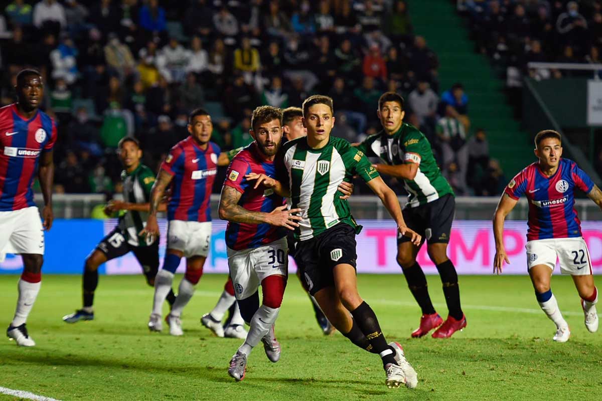 banfield cero vs san lorenzo cero primera fecha 2022