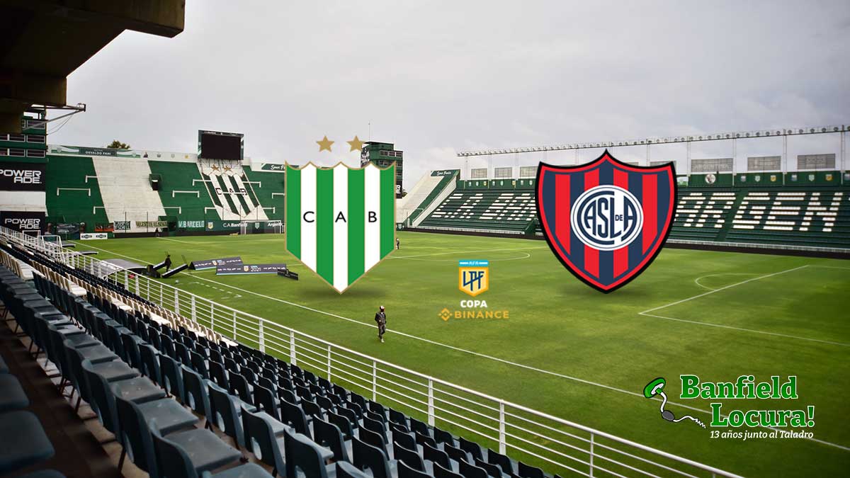 banfield san lorenzo copa de la liga profesional  2022