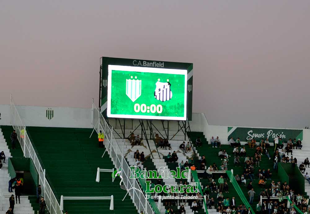 banfield enfrentó al santos por la primera fecha de la conmebol sudamericana 2022