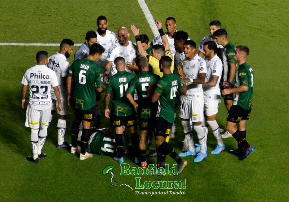 banfield derrotó al santos en el inicio de la copa sudamericana