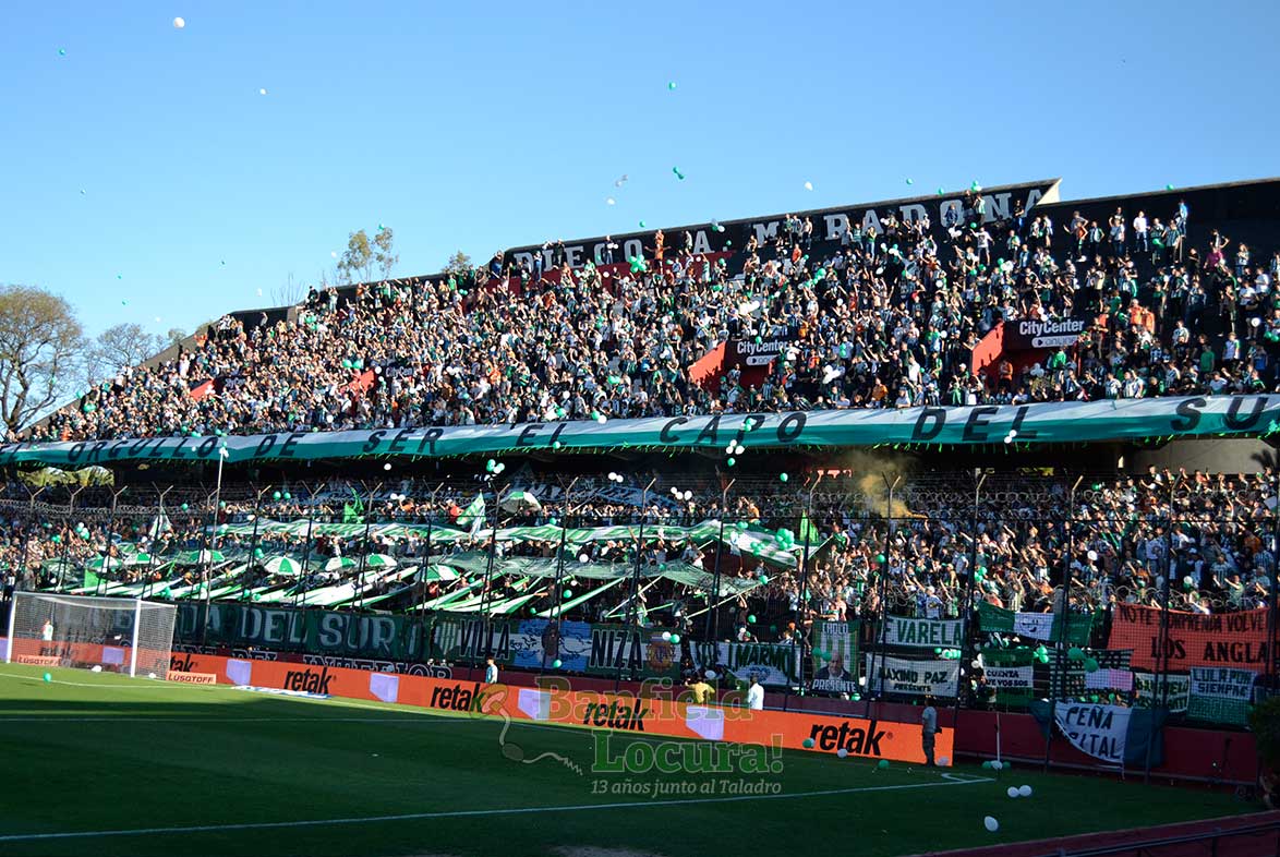 banfield talleres en cancha de newells tribuna maradona