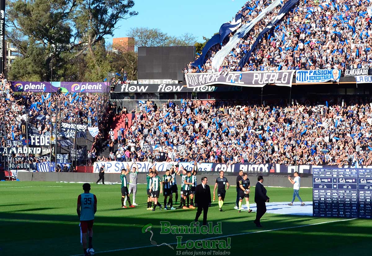 banfield talleres copa argentina recibimiento