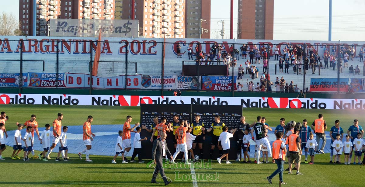 formaciones iniciales de banfield y arsenal