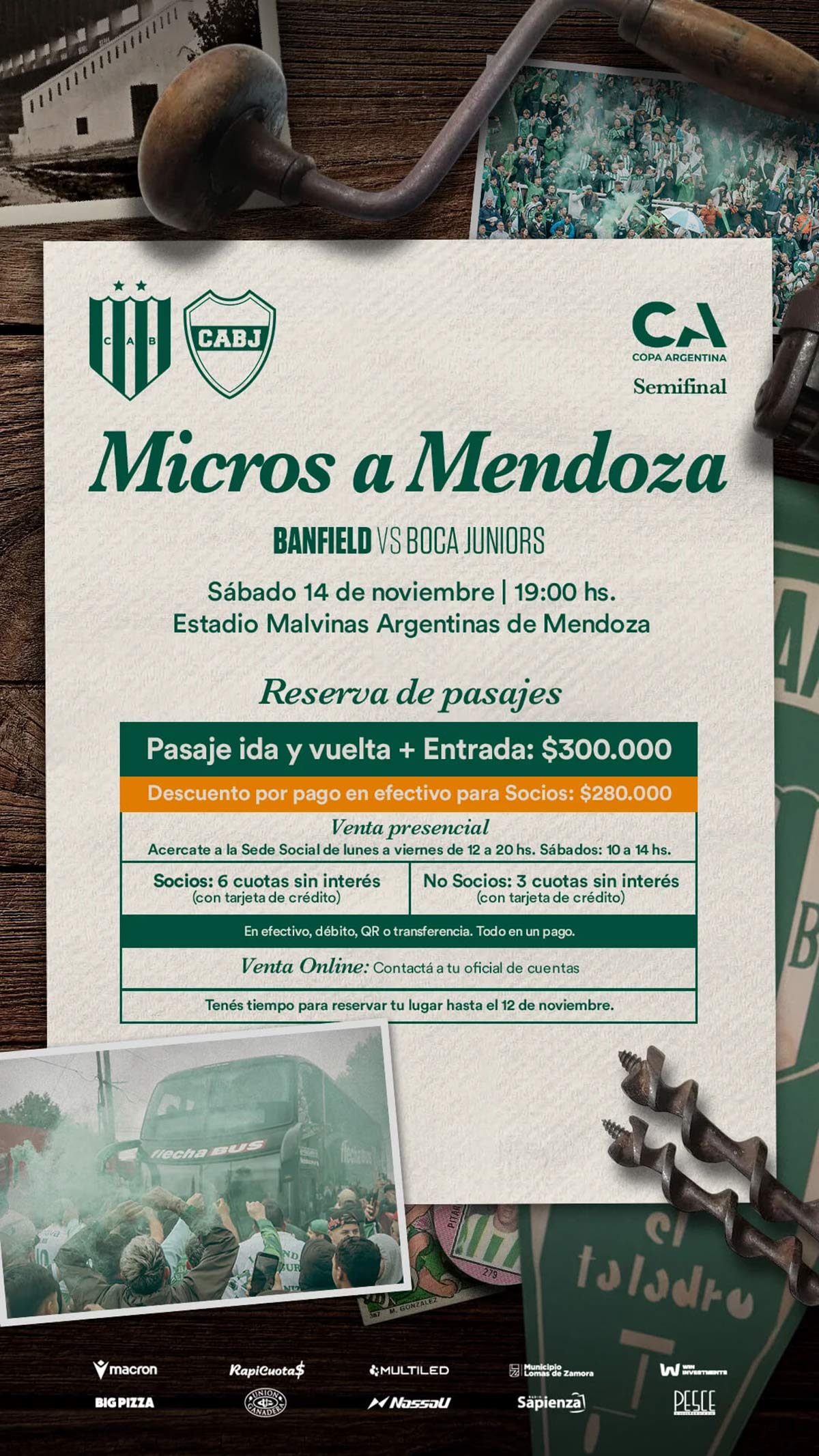 banfield-micros-entradas-copa-argentina-semifinal-vs-boca