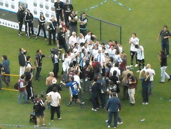 festejos Banfield campeón