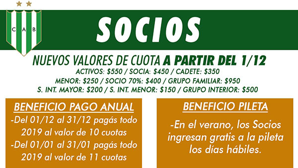 socios-banfield-precios-2019