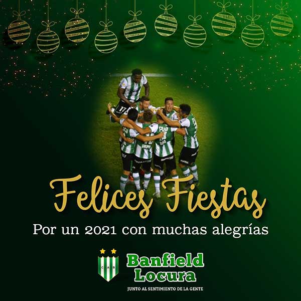 saludo de fin de año banfield locura